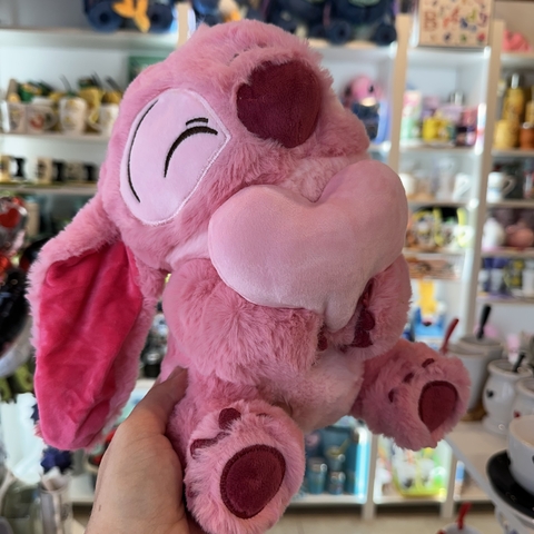 STITCH PELUCHE CORAZON 30cm - (Rosa) Angel - comprar online