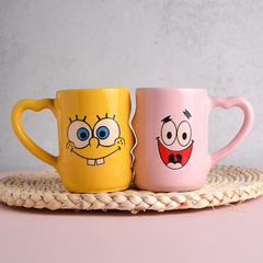 TAZAS DUO TU y YO - Bob y Patricio (color) - comprar online