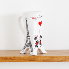 TAZA PREMIUM - Paris Mickey Minnie