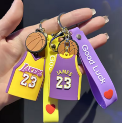 LLAVERO SILICONA - Basquet - comprar online