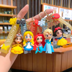 LLAVERO SILICONA - Princesas - comprar online