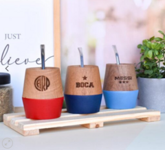 MATE MADERA - River - comprar online