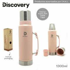TERMO DISCOVERY MANIJA - 1300ml Rosa - comprar online