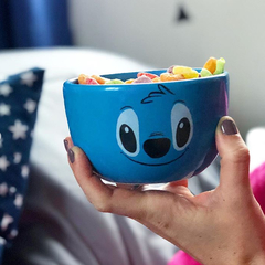 BOWL CEREALERO - Stitch (turquesa) - comprar online