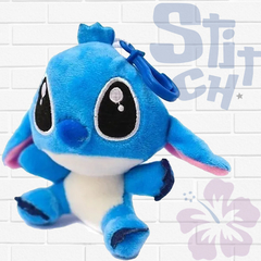 LLAVERO PELUCHE - Stitch celeste - comprar online