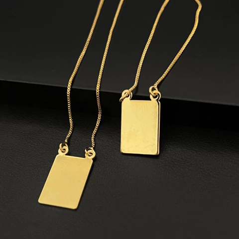 ESCAPULÁRIO VENEZIANA 1MM - PERSONALIZÁVEL