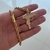 CORRENTE CORDÃO BAIANO 6MM + PINGENTE UZI CRAVEJADA COM PEDRAS ZIRCÔNIAS 3,5x3,5CM