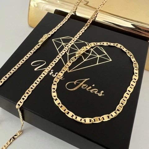 CORRENTE PIASTRINI 3,5MM + PULSEIRA - comprar online