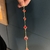 PULSEIRA TREVO - PEDRAS VERMELHAS - Versa Joias