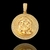 CORRENTE CORDÃO BAIANO 6MM + PINGENTE OVAL CRISTO CRAVEJADO 4x4CM - Versa Joias