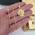 CORRENTE CARTIE 2MM + PINGENTE PLACA LEÃO 2X1,7CM - comprar online