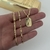 CORRENTE PIASTRINI 2,5MM + PINGENTE MEDALHA N.SENHORA 2x1,5CM