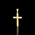 PINGENTE CRUZ CRISTO MEIO 1,7x2,6CM