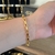PULSEIRA ELO CHAPADO 6MM - comprar online