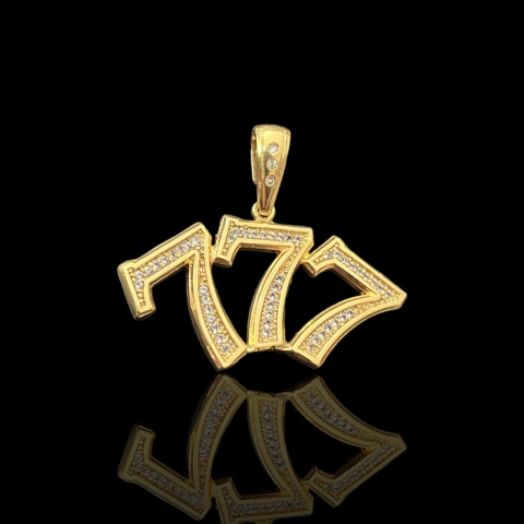 PINGENTE 777 - 5x2,5CM