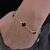 PULSEIRA TREVO - PEDRAS PRETAS - comprar online