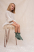 Media caña mesh verde - comprar online