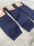 Tripack tres cuartos canaletas colegial Azul