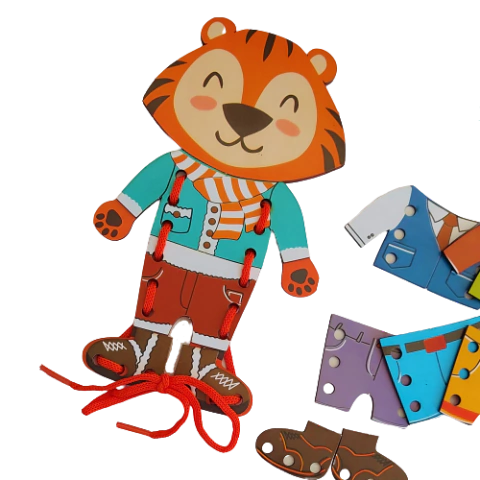 Meus Primeiros Alinhavos Tigre