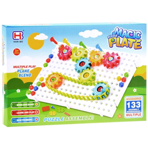 Blocos de Montar - Magic Plate