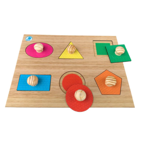 Quebra-Cabeça Pinão Formas Geométricas