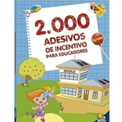 Livro 2000 Adesivos de Incentivo