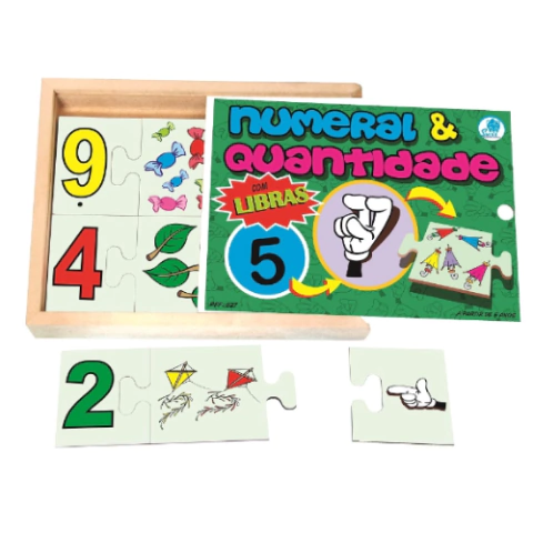 Numeral e Quantidade Com Libras