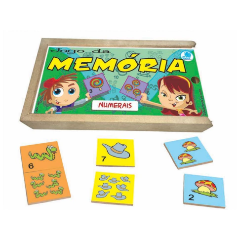 Jogo da Memória Numerais