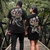 Camiseta Preta Panther Snake Old School Tradcore