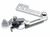 Aparelho para Guia de Maquina de costura Barra Bainha com Regulagem Para Reta Industrial COD:APBARREG na internet