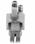 Calcador com Rolete Recartilhado Ajustável em pressão Maquina Reta Industrial COD: JY311