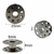 Kit 01 Caixa de Bobina para Maquina Reta Industrial + 10 Bobina Baixa Metal para Maquina Reta Industrial - China Máquinas de Costura