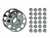 KIT COM 25 BOBINAS PARA MÁQUINA RETA COD: 270010W