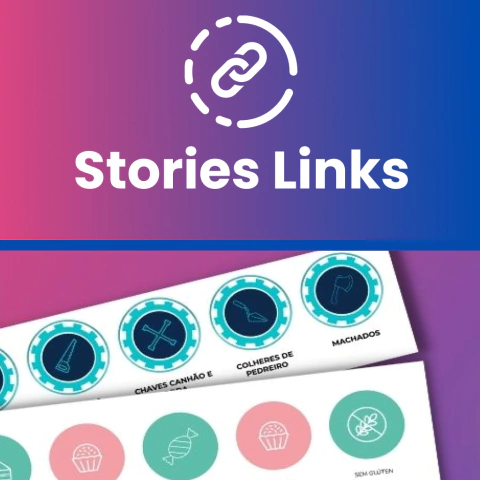 App Stories - Carrossel de Links (Anuidade)