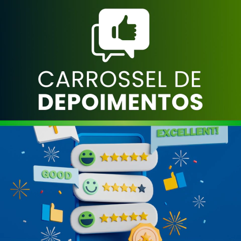 App Carrossel de Depoimentos (Anuidade)