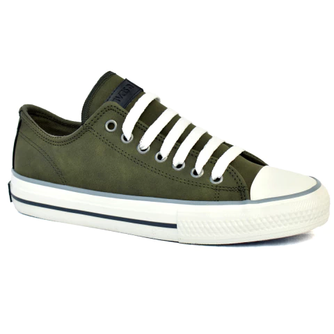Zapatilla Original baja PU verde militar - comprar online