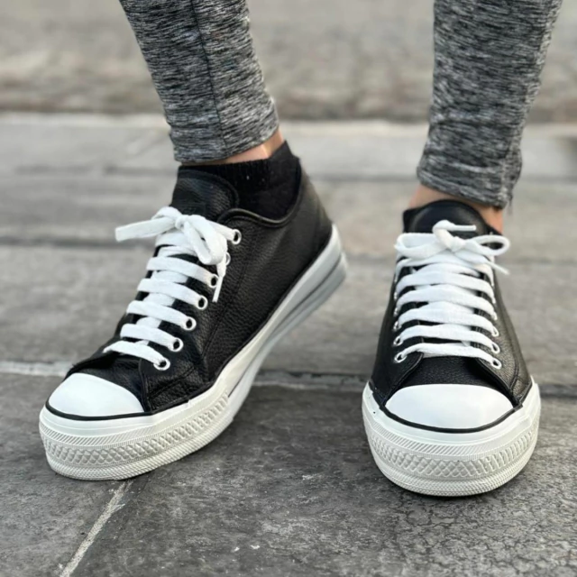 Zapatilla con plataforma ORIGINAL UP de cuero sintético — imagen 13