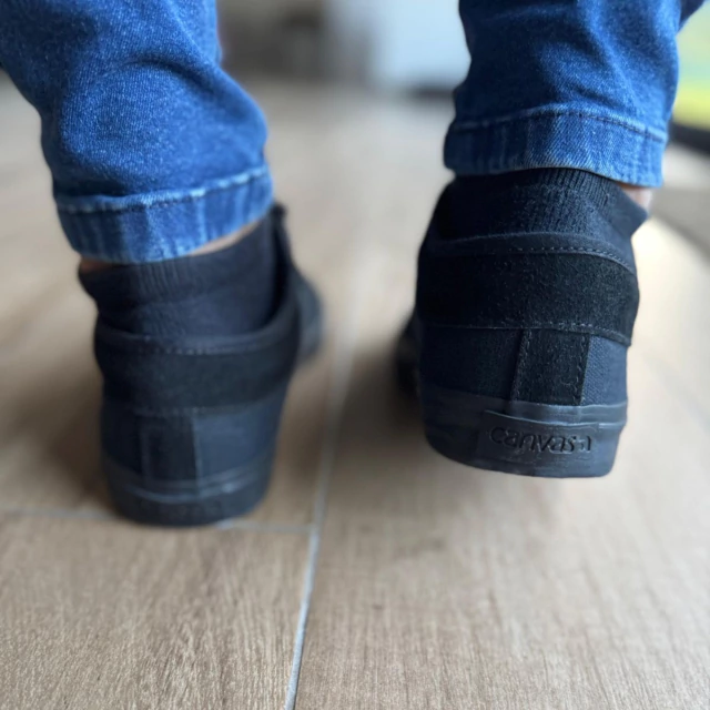 Zapatilla DENVER con cuero descarne gamuzado — imagen 11