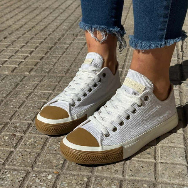 Zapatilla ORIGINAL BAJA de lona tramada — imagen 15