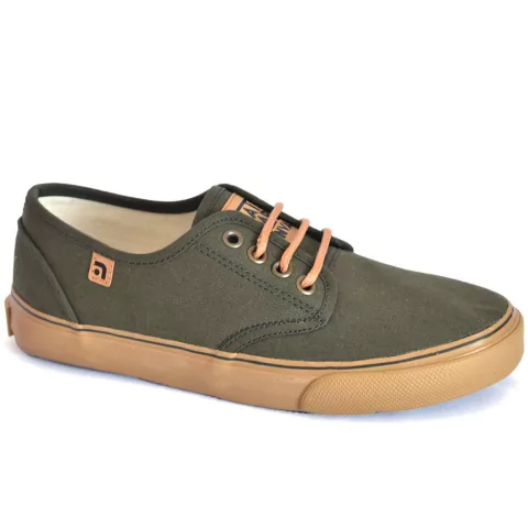 Zapatilla Brooklyn lona base caramelo - comprar online