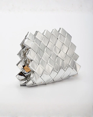 Cartera Selena, Plata - comprar online