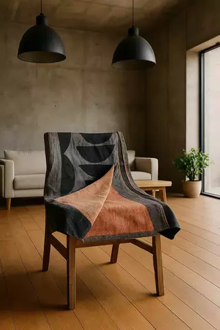 Manta Tejida, Médano Visón, 155 x 195 cm - comprar online