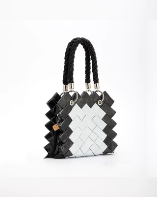 Cartera Delfina, Negro - comprar online