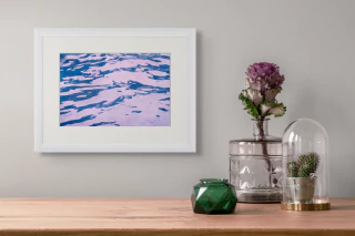 Agua de rosas, Print de Cianotipia, Clara Z - comprar online