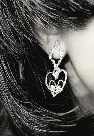 Aros Corazona, Plata