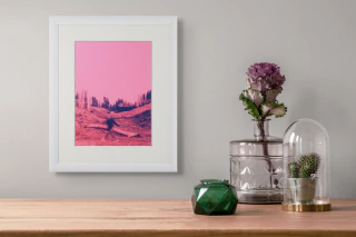 Autorretrato, Print de Cianotipia, Clara Z - comprar online