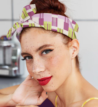 Pañuelo Calma Lima, 65 x 65 cm - comprar online