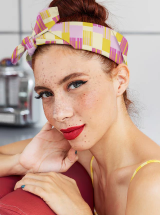 Pañuelo Calma Oro, 51 x 51 cm - comprar online