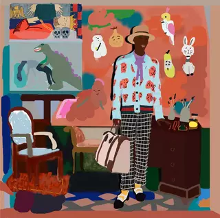 Fine Art Print, Atelier, 42 x 30 cm, Santiago Paredes - comprar online