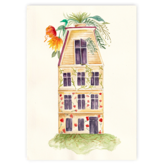 Casa a Dos Aguas, Fine Art Print